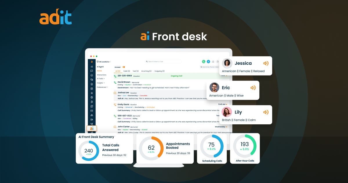 Adit Unveils Advanced AI Front Desk Agent to Revolutionize Patient Engagement and Practice Efficiency