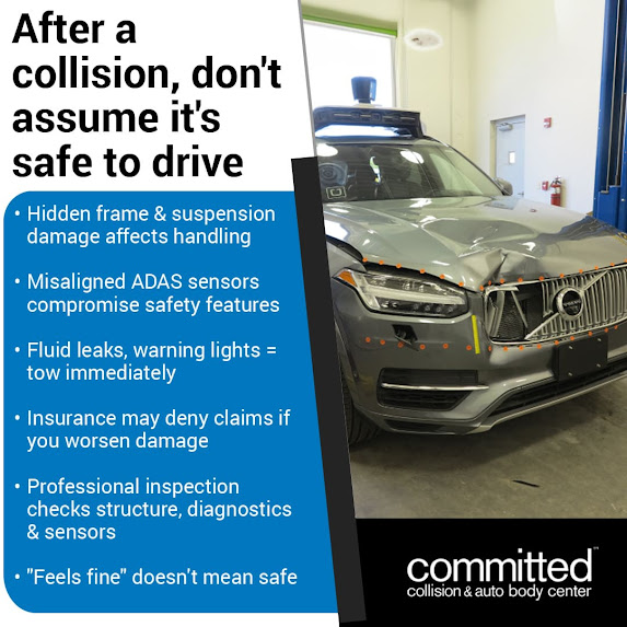 Is It Safe to Drive After a Car Crash? Specialists Weigh In